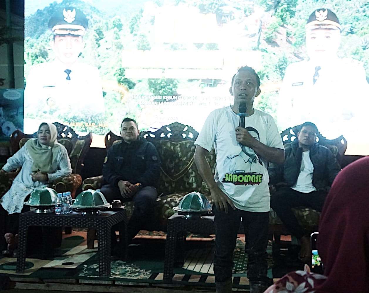 Bupati dan Wabup Sidrap Berdialog dengan Warga Buntubuanging, Belawae, dan Dengeng-dengeng