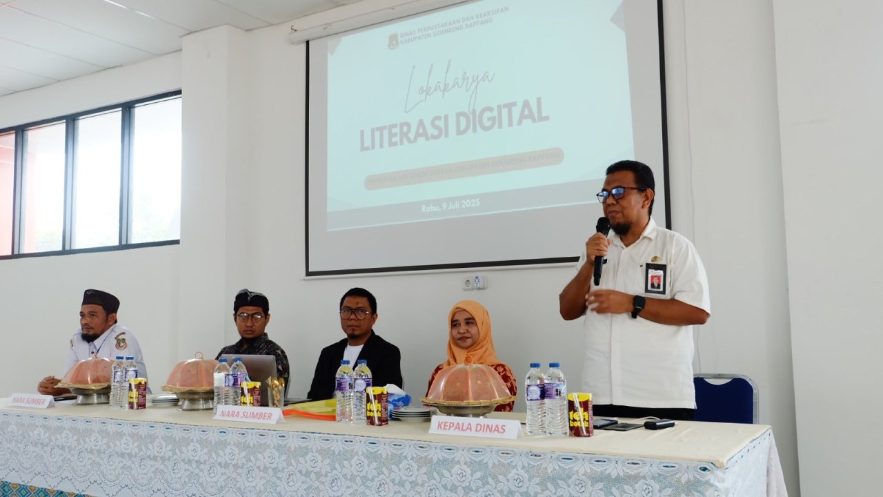 Lewat Lokakarya Literasi Digital Dharma Wanita dan DPK Sidrap Tumbuhkan Wirausaha Berbasis Teknologi
