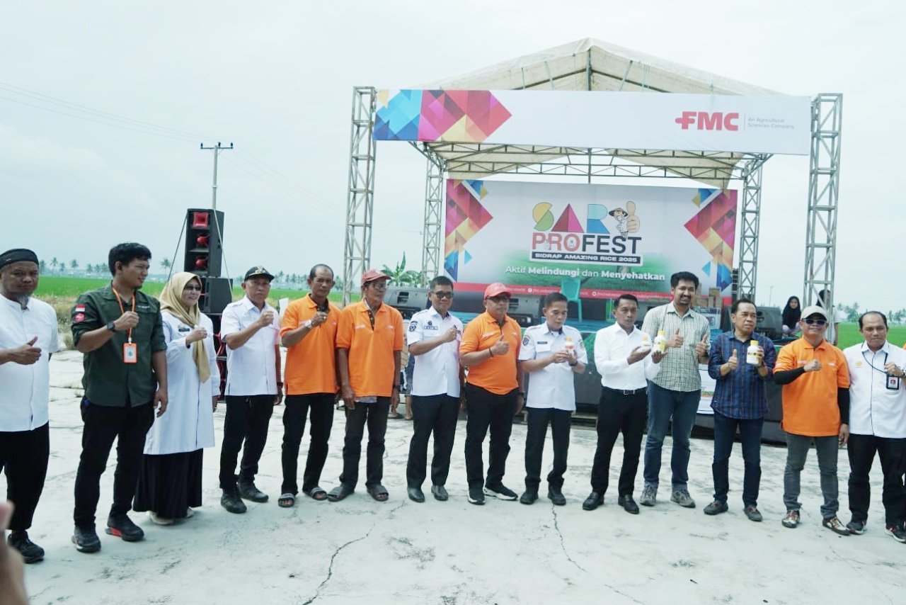 Usai Semprot OPT, Bupati Sidrap Hadiri Launching Sarprofest Sidrap Amazing 2025