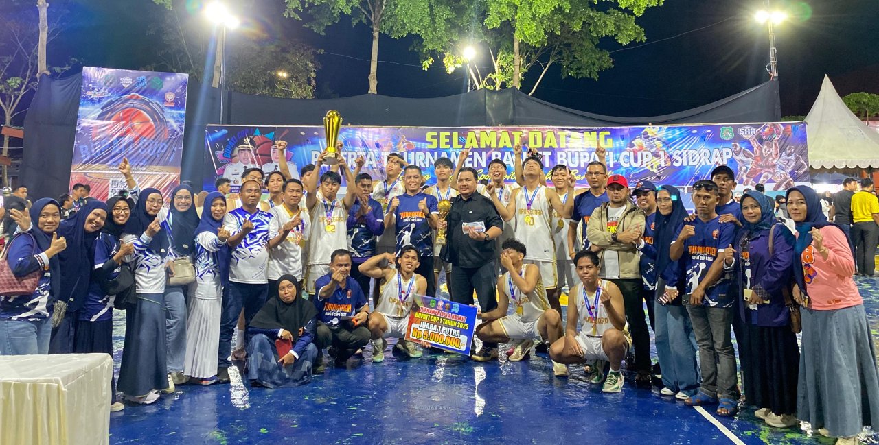 NK Dipanegara dan NL Family Juara Turnamen Basket Bupati Cup 1