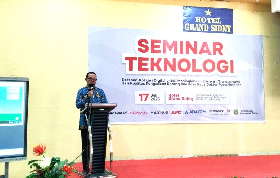 Pemkab Sidrap Pacu Pemanfaatan Teknologi Digital untuk Tata Kelola Pemerintahan