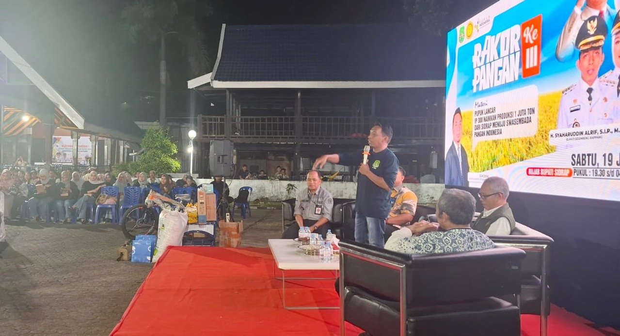 Sidrap Gelar Rakor Pangan III, Fokus IP 300 dan Target 1 Juta Ton Gabah