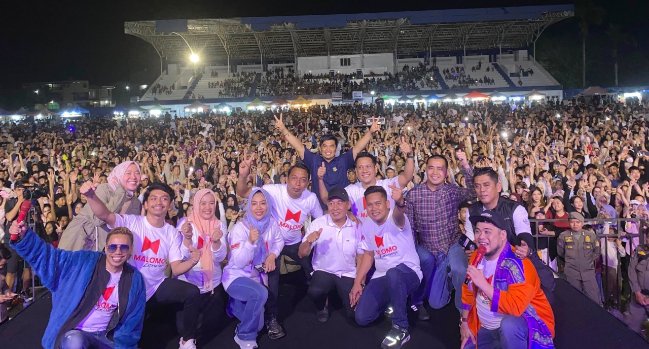 Bupati Syaharuddin Apresiasi Konser Musik 