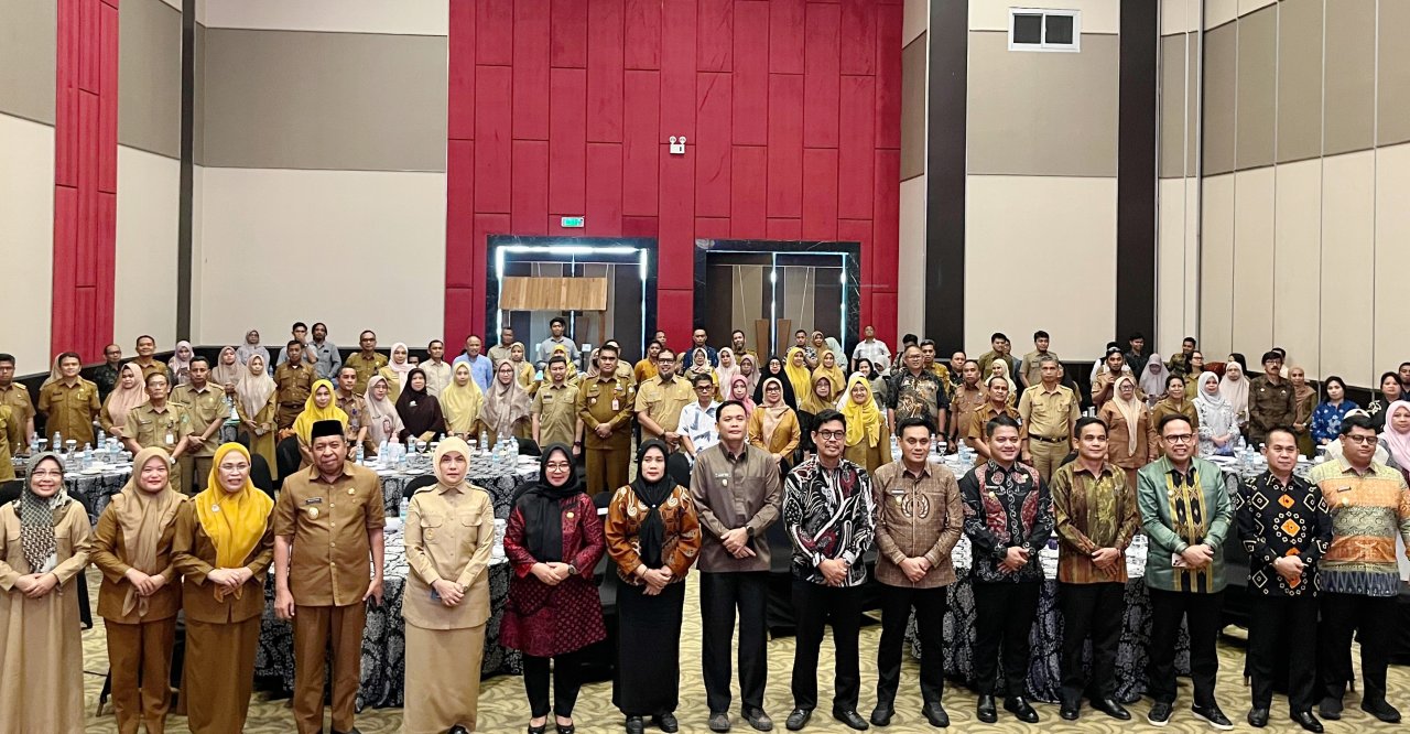 Wabup Nurkanaah Ikuti Rakor TPPS dan Evaluasi Stunting se-Sulsel