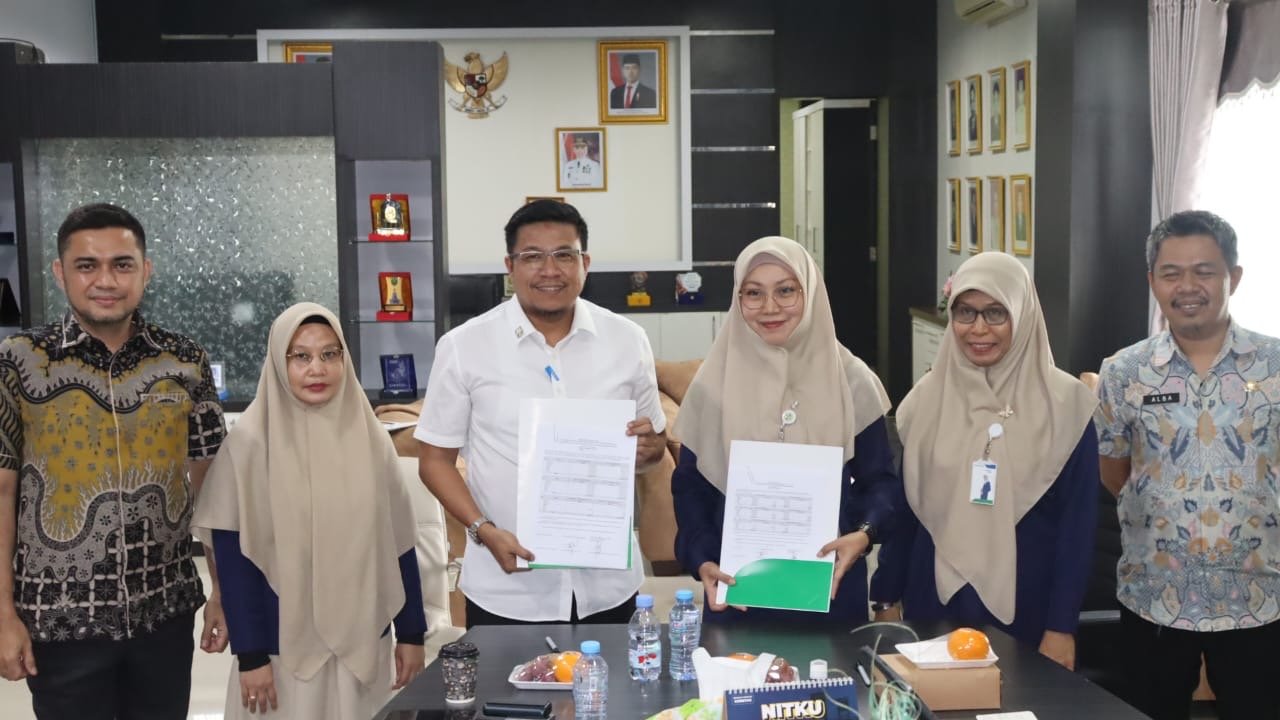 Sekda Sidrap Pimpin Rekonsiliasi Data Iuran Jaminan Kesehatan Triwulan II