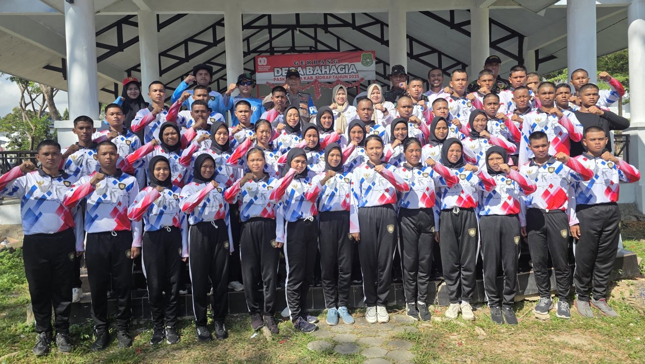Wabup Sidrap Semangati Anggota Paskibraka Jalani Pemusatan Latihan