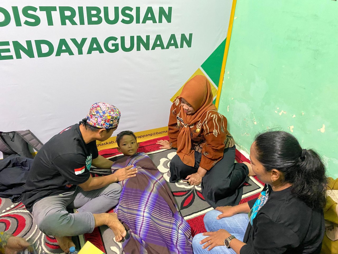 100 Anak dari Seluruh Kecamatan Ikuti Khitanan Massal Baznas Sidrap