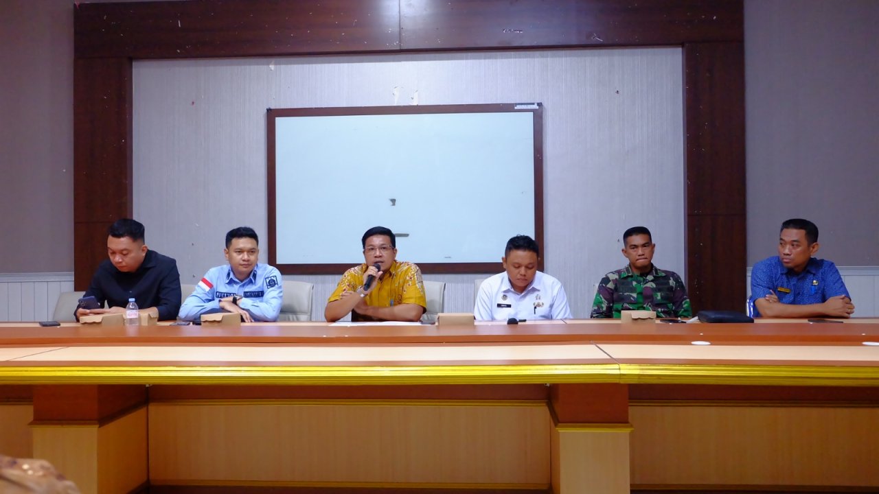 Sekda Sidrap Pimpin Rakor Satgas Program Makan Bergizi Gratis