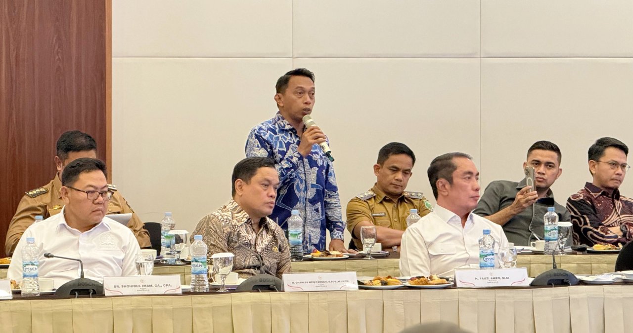 Bupati Sidrap Hadiri Reses Komisi XI DPR RI di Makassar