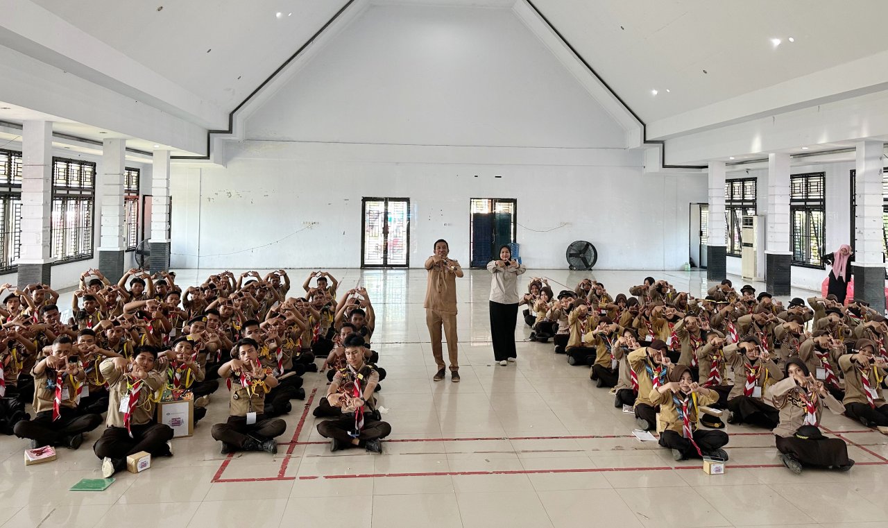 Edukasi QRIS TP2DD Sidrap Sasar Anggota Pramuka