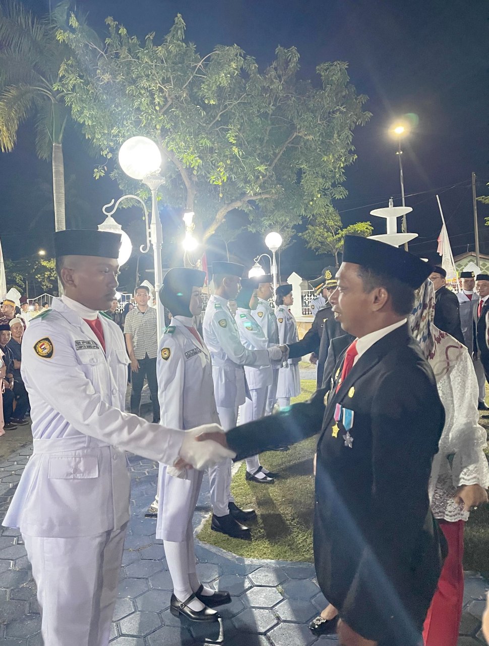 Bupati Sidrap Kukuhkan 44 Anggota Paskibraka 2025