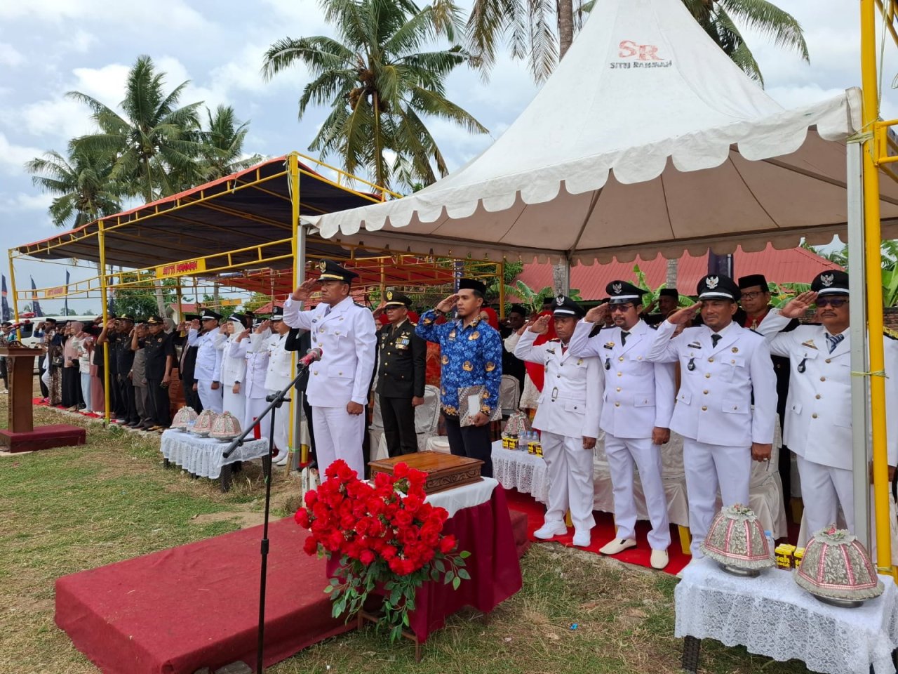 HUT ke-80 RI, Camat Baranti Serukan Persatuan dan Nilai Luhur Bangsa
