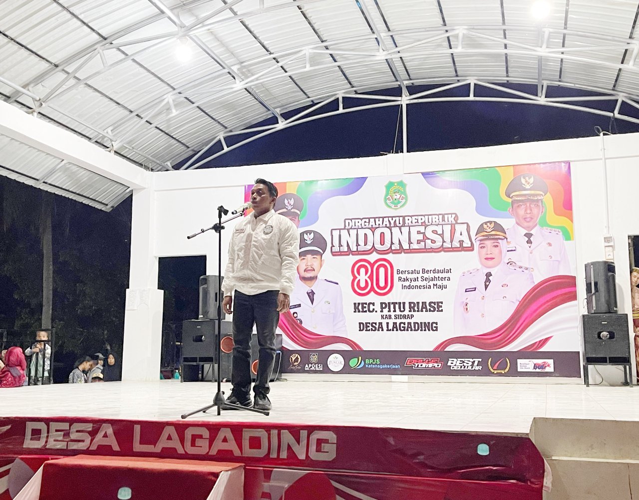 Tutup Pentas Seni Pitu Riase, Bupati Sidrap Paparkan Program Infrastruktur