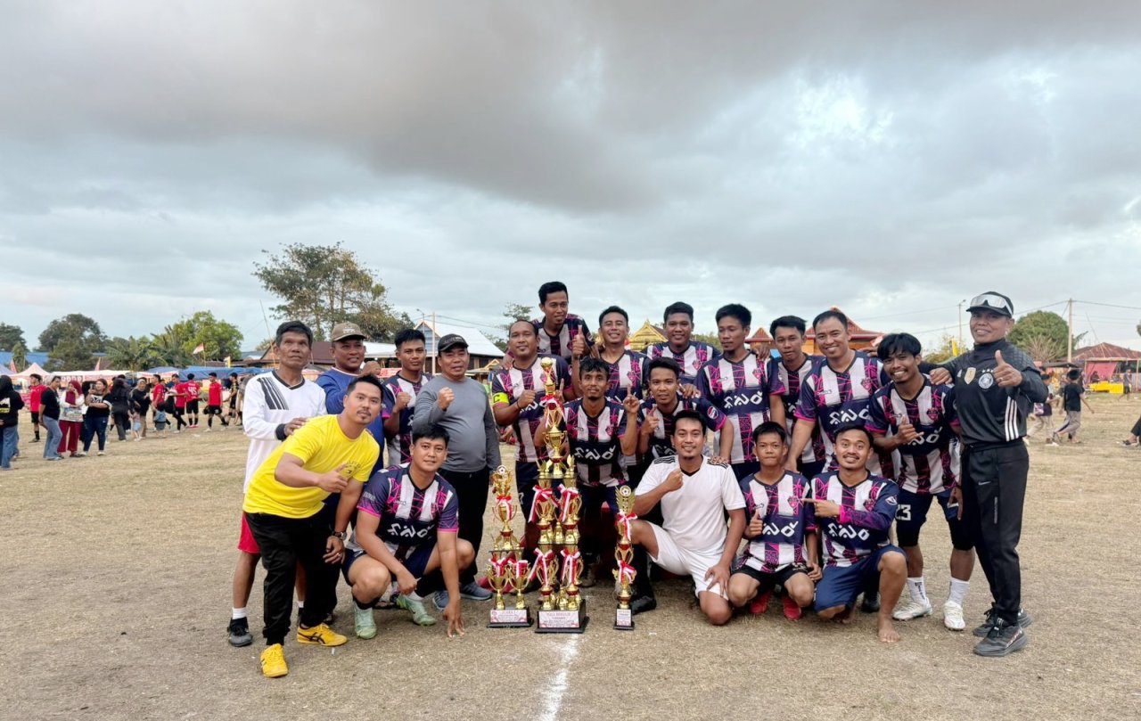 Turnamen Mini Soccer HUT RI Tellu Limpoe Berakhir, Ini Juaranya