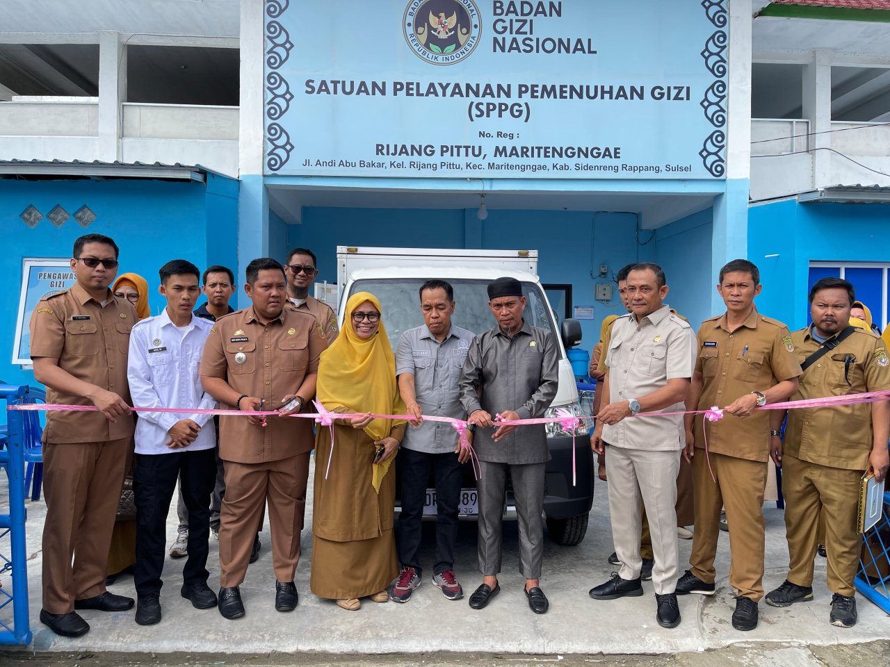 SPPG Rijang Pittu Diresmikan, 2.530 Anak Jadi Penerima Manfaat