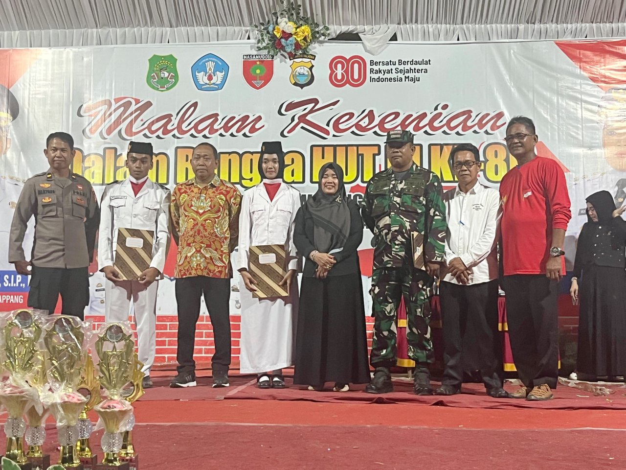 Rangkaian HUT RI Watang Sidenreng Resmi Ditutup Wabup Sidrap di Tepi Danau Sidenreng