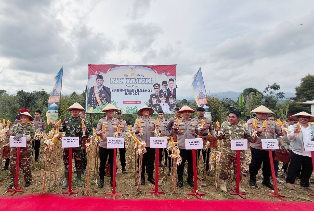Kapolda Sulsel Apresiasi Potensi Wilayah dan Kepemimpinan Bupati Sidrap