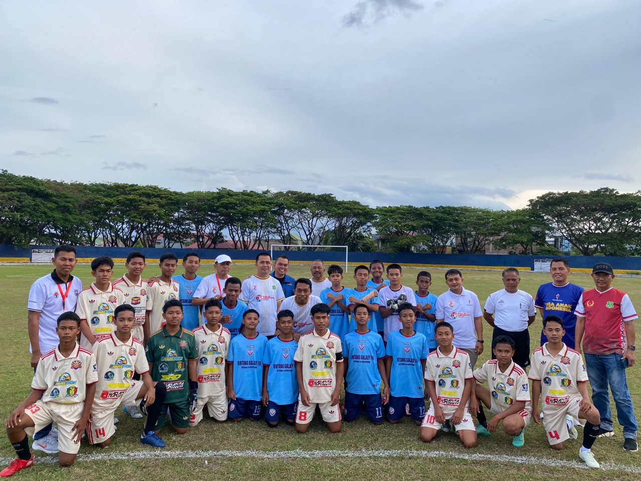 Bupati Sidrap Buka Piala Menpora U-12 dan U-15 di Stadion Ganggawa