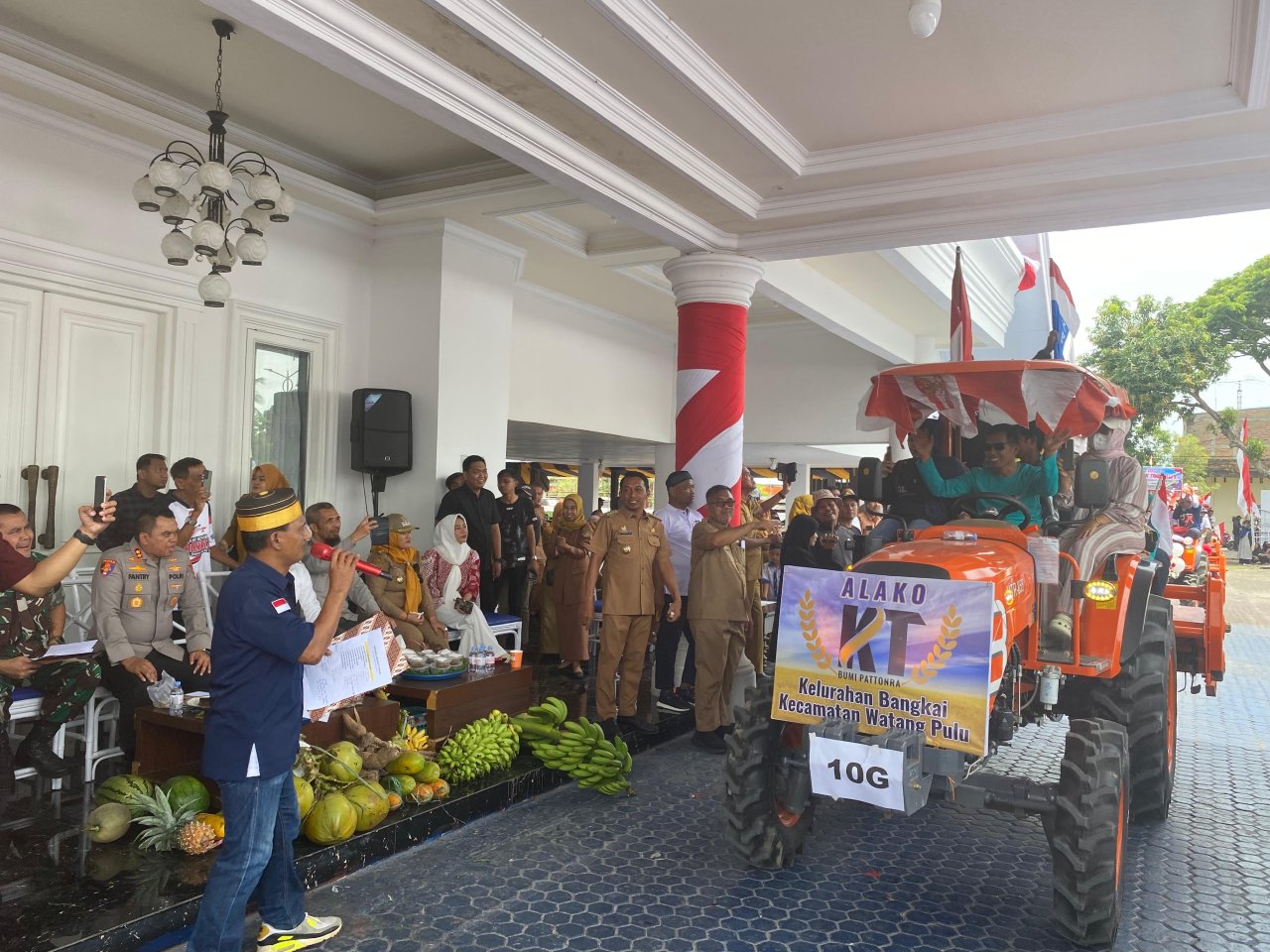 Karnaval Brigade Pangan di Sidrap: Semarakkan HUT RI, Gelorakan IP300