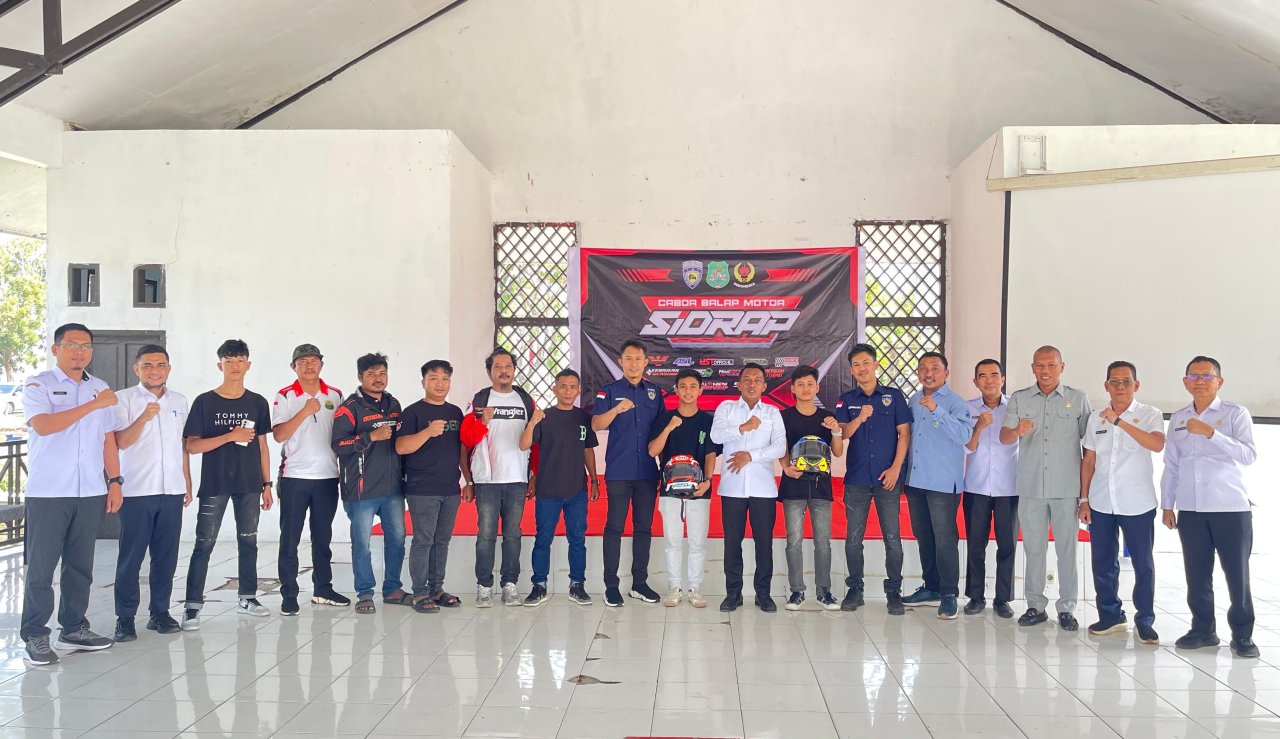 Sidrap Kirim Dua Atlet Balap Motor ke Pra Porprov Sulsel di Wajo