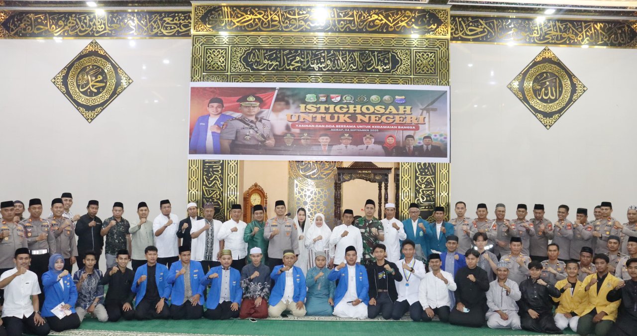 PMII Sidrap Gelar Istighosah, Pemda dan Forkopimda Beri Dukungan