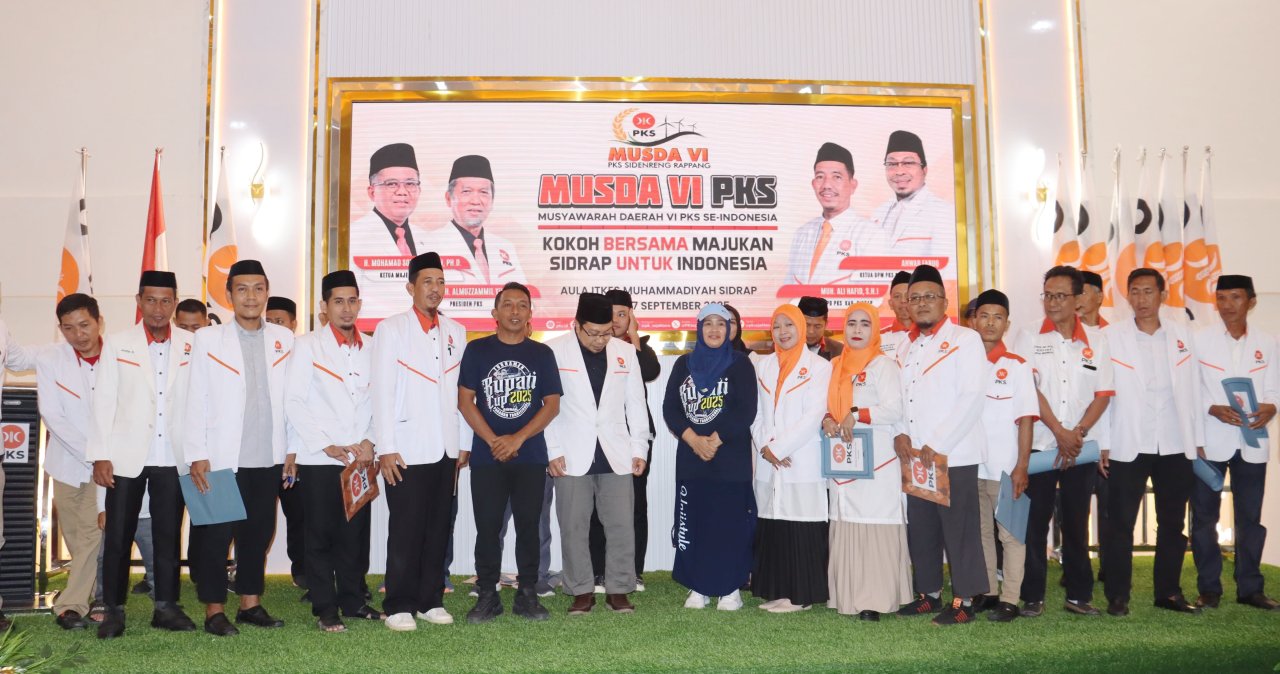 Bupati Sidrap Bersama Forkopimda Hadiri Musda VI PKS