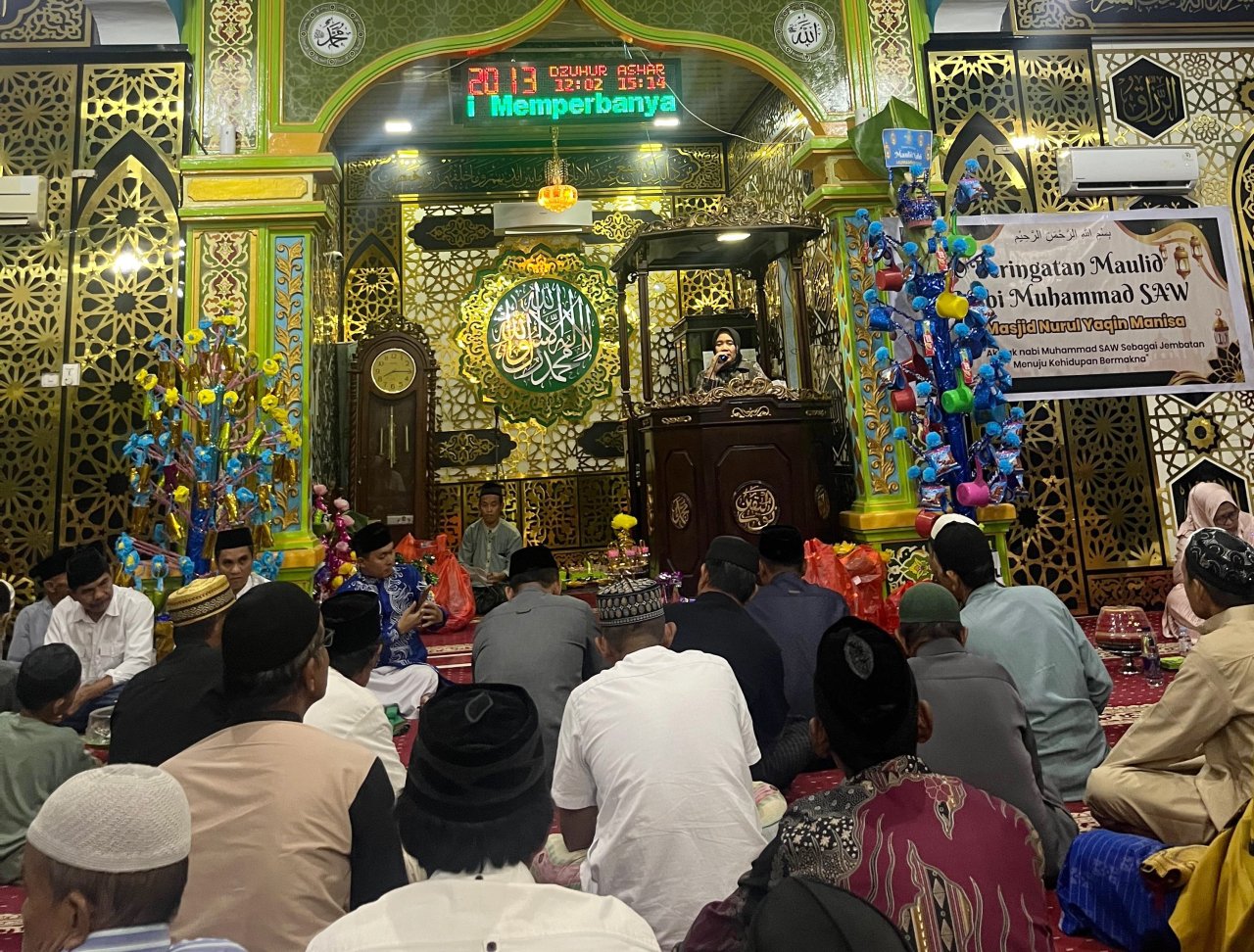 Peringatan Maulid Nabi di Manisa, Wabup Sidrap Ajak Teladani Rasulullah