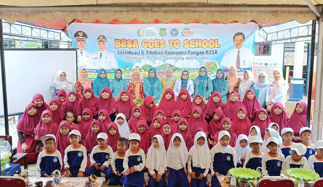 B2SA Goes to School di SDN 1 Massepe, Gaungkan Pola Makan Sehat Seimbang