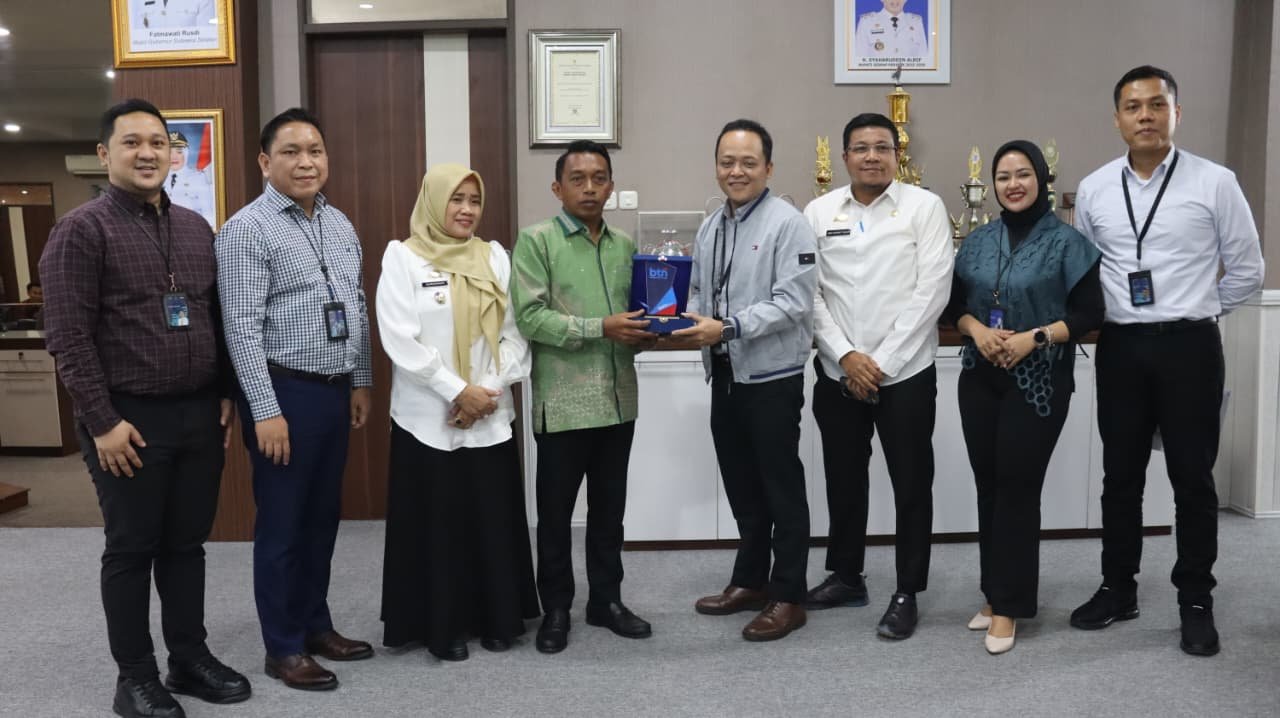 Bupati Sidrap Diskusi dengan Pimpinan Bank Bahas Kerja Sama Pembangunan Daerah