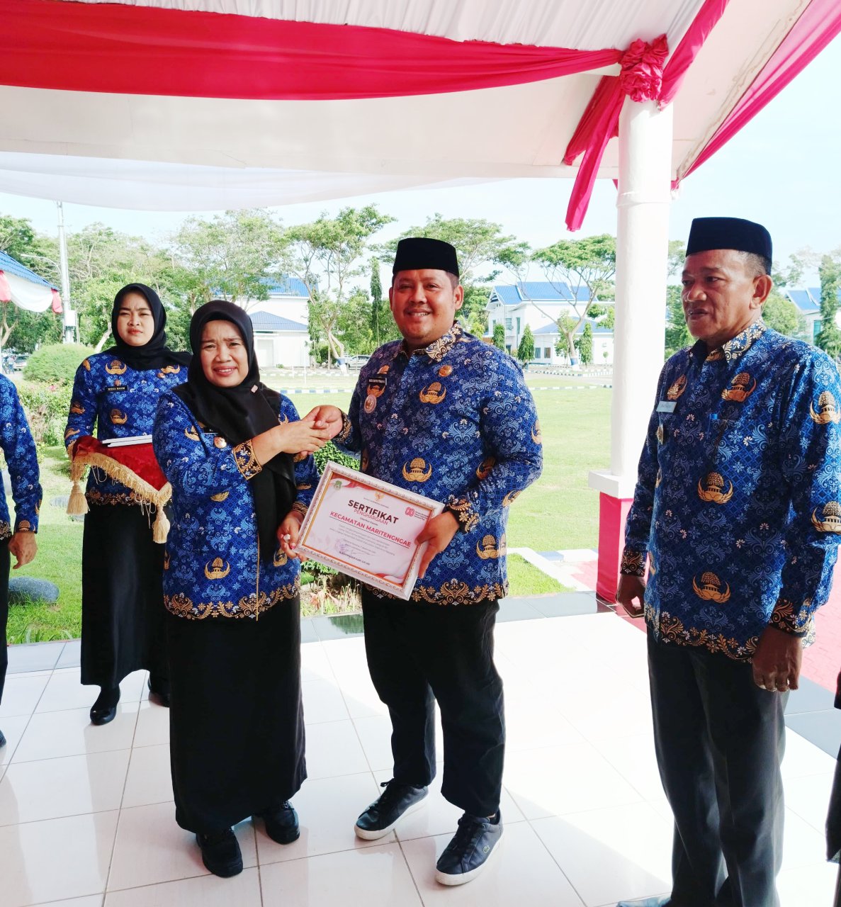 Maritengngae Juara Umum Lomba HUT RI ke-80 Tingkat Kabupaten Sidrap