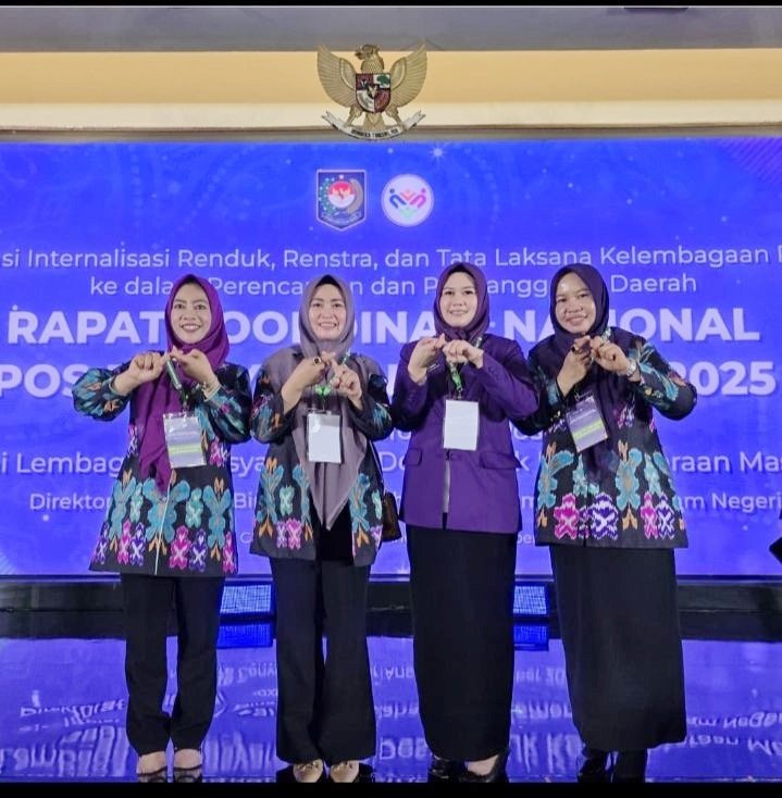 Haslindah Syaharuddin Ikuti Rakornas Posyandu untuk Dukung Indonesia Emas 2045
