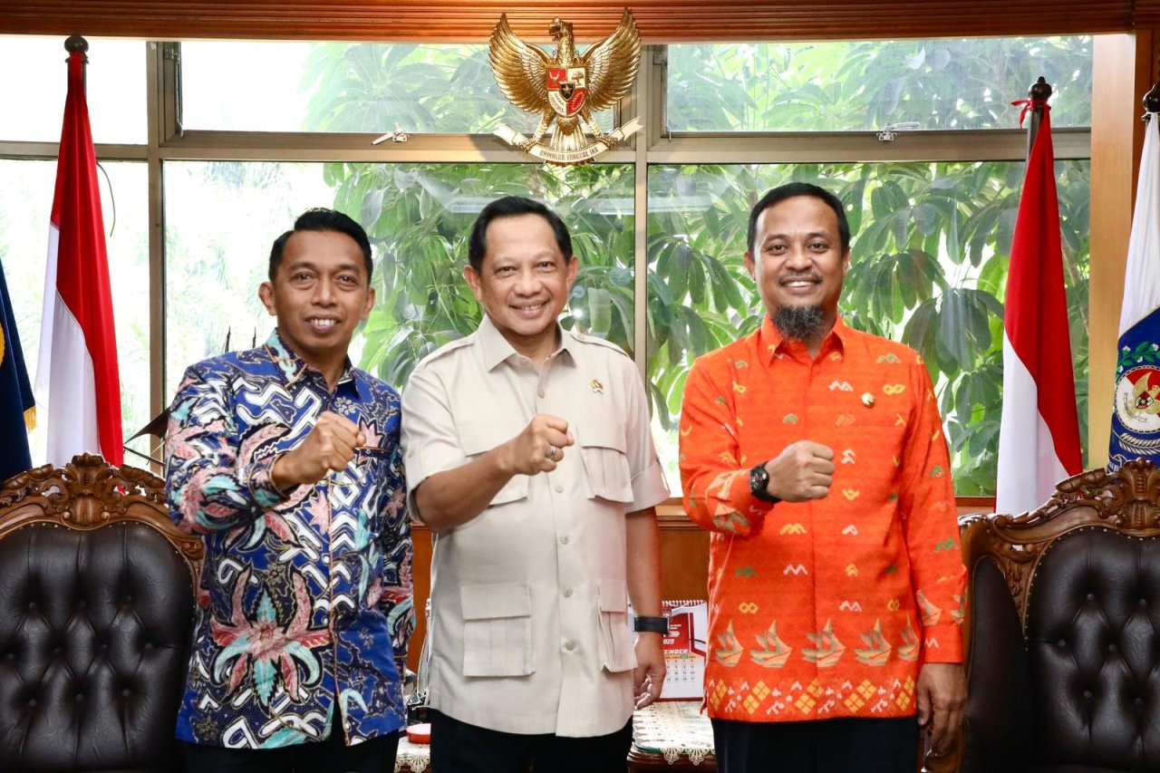 Bupati Sidrap Dampingi Gubernur Sulsel Konsultasi Pembangunan ke Mendagri