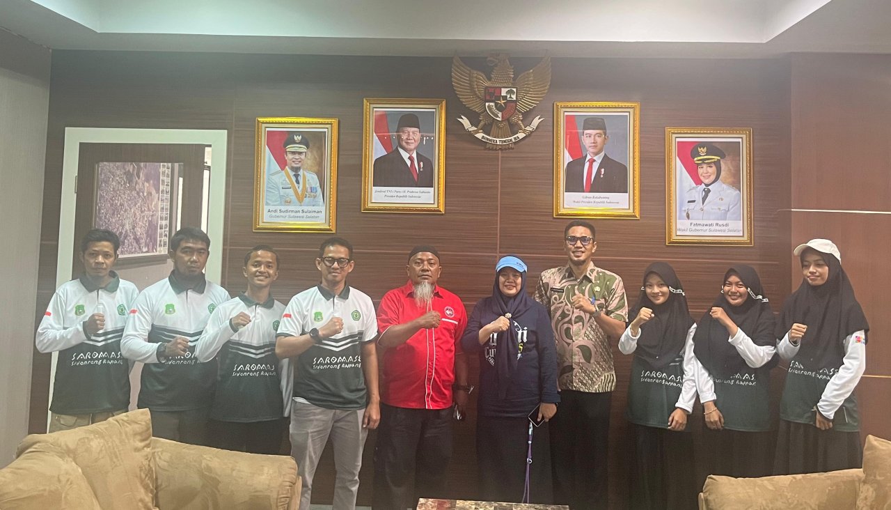 Wabup Sidrap Lepas Kontingen Panahan ke Babak Kualifikasi Porprov Sulsel