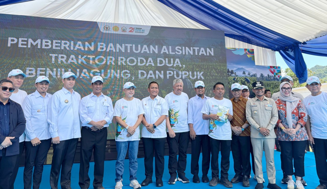 Dukung Swasembada Pangan Nasional, Bupati Sidrap Hadiri Pencanangan Bibit Jagung di Pangkep