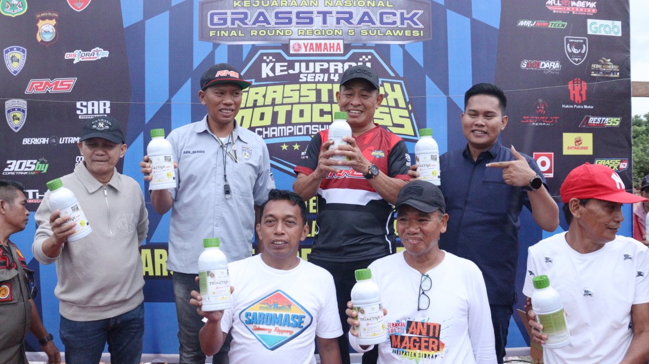 Sirkuit Motocross RST Bupati  Hadir, Sidrap Perkuat Olahraga dan Wisata