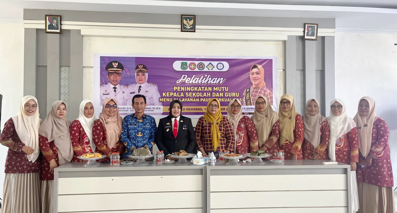 Buka Pelatihan Guru PAUD, Wabup Nurkanaah Ingatkan Pentingnya Peningkatan Mutu