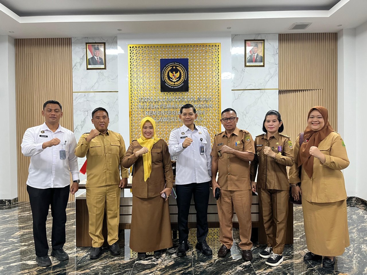 Wabup Sidrap Koordinasi ke Kanwil Ditjenpas Sulsel Bahas Lahan Eks Rutan Rappang