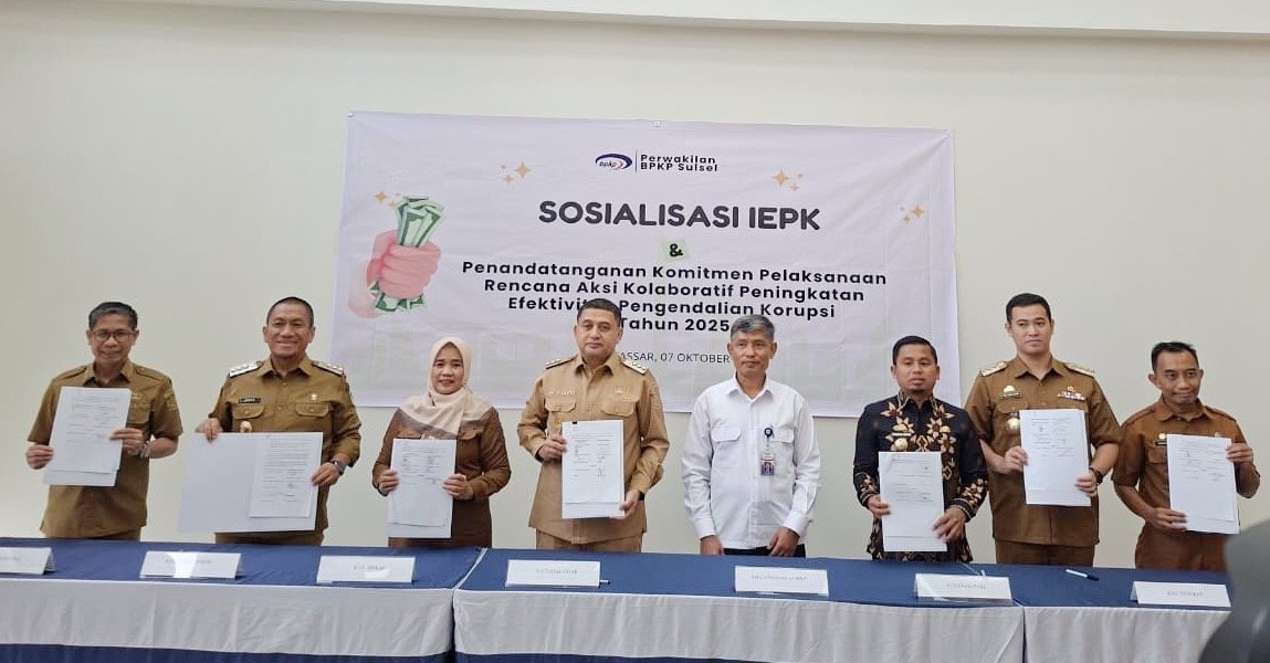 Pemkab Sidrap Perkuat Sinergi dengan BPKP untuk Cegah Korupsi