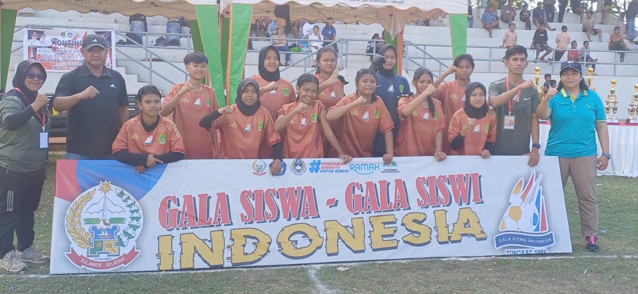 Empat Siswa Sidrap Lolos Training Center GSI SMP Tingkat Nasional 2025