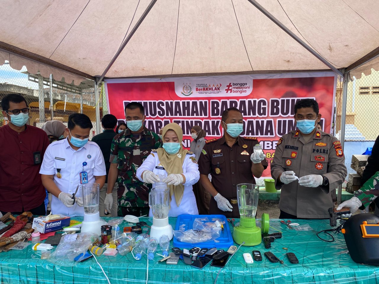 Pemusnahan Barang Bukti di Sidrap, Bentuk Transparansi dan Akuntabilitas Penegakan Hukum
