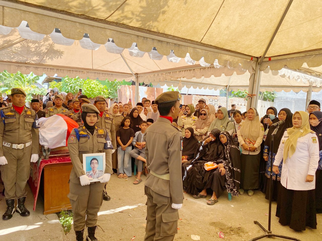 Pemerintah Daerah Lepas Jenazah Erwin Sukman, ASN Dinas Sosial Sidrap