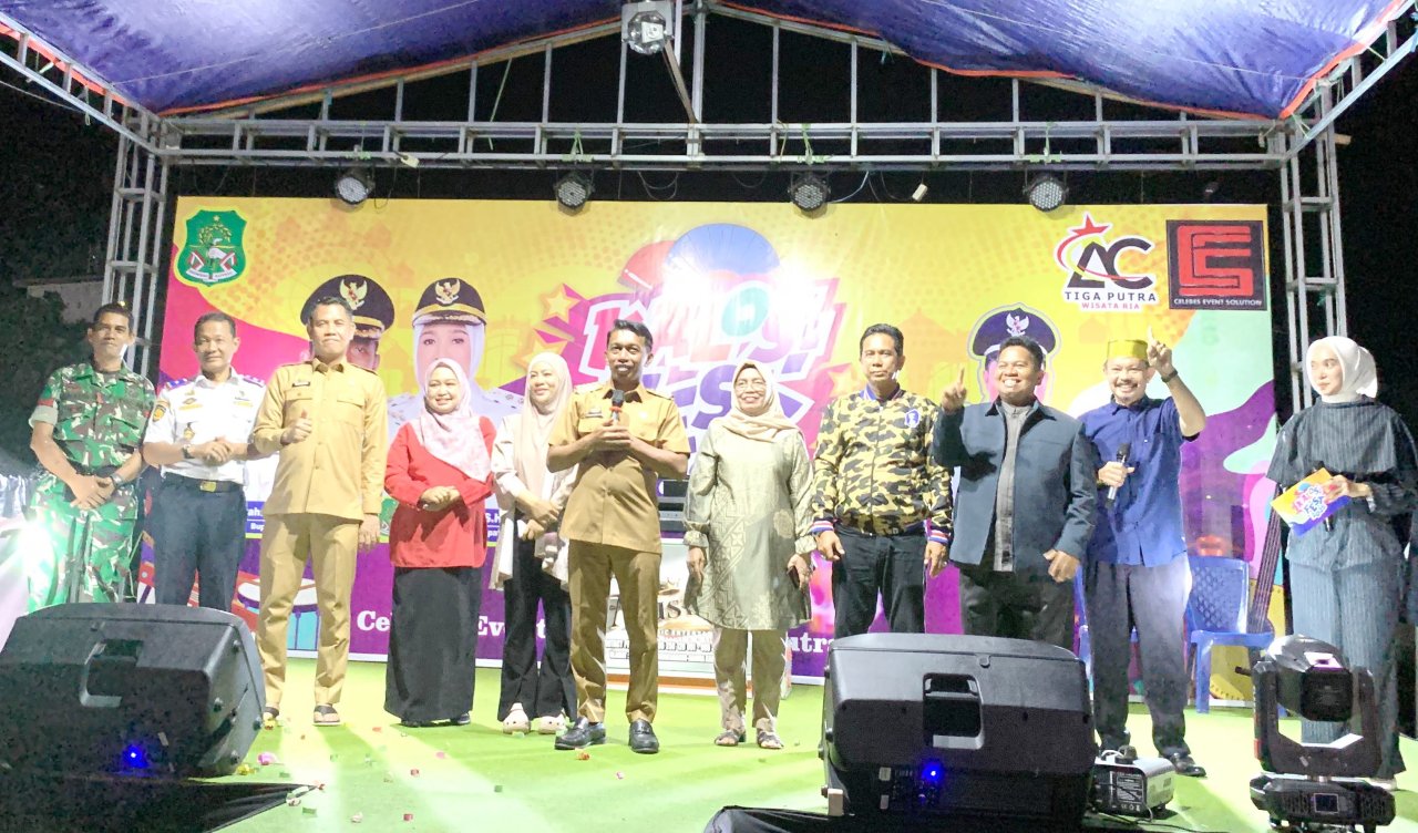 Hangat dan Bersahaja, Bupati Syaharuddin Sapa Pengunjung Kalosi Fest 2025
