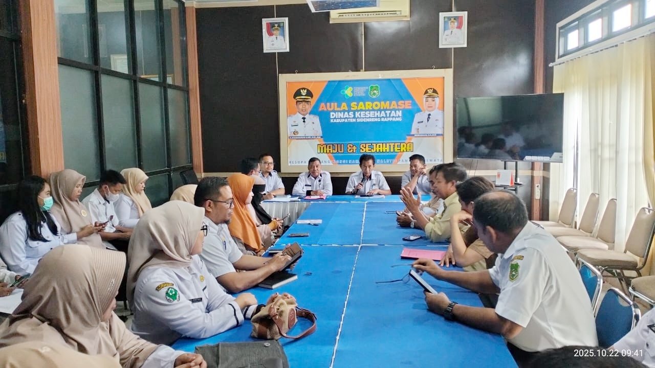 Pemkab Sidrap dan KPAP Sulsel Bahas Strategi Capai Target Three Zero 2030