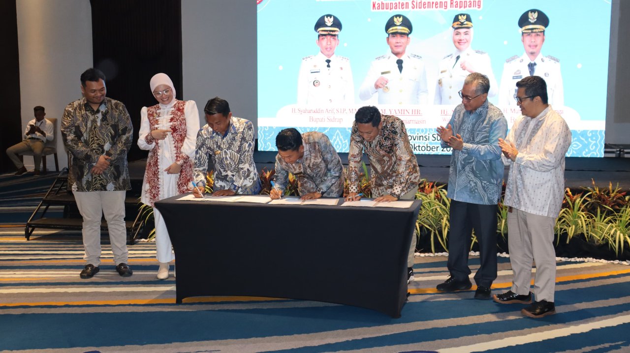 Kolaborasi Antardaerah, Sidrap Pasok Telur dan Beras ke Banjarmasin