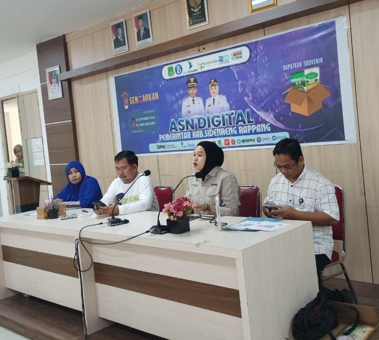 TP2DD Sidrap dan Bank Sulselbar Gencarkan ASN Digital di RS Nene Mallomo