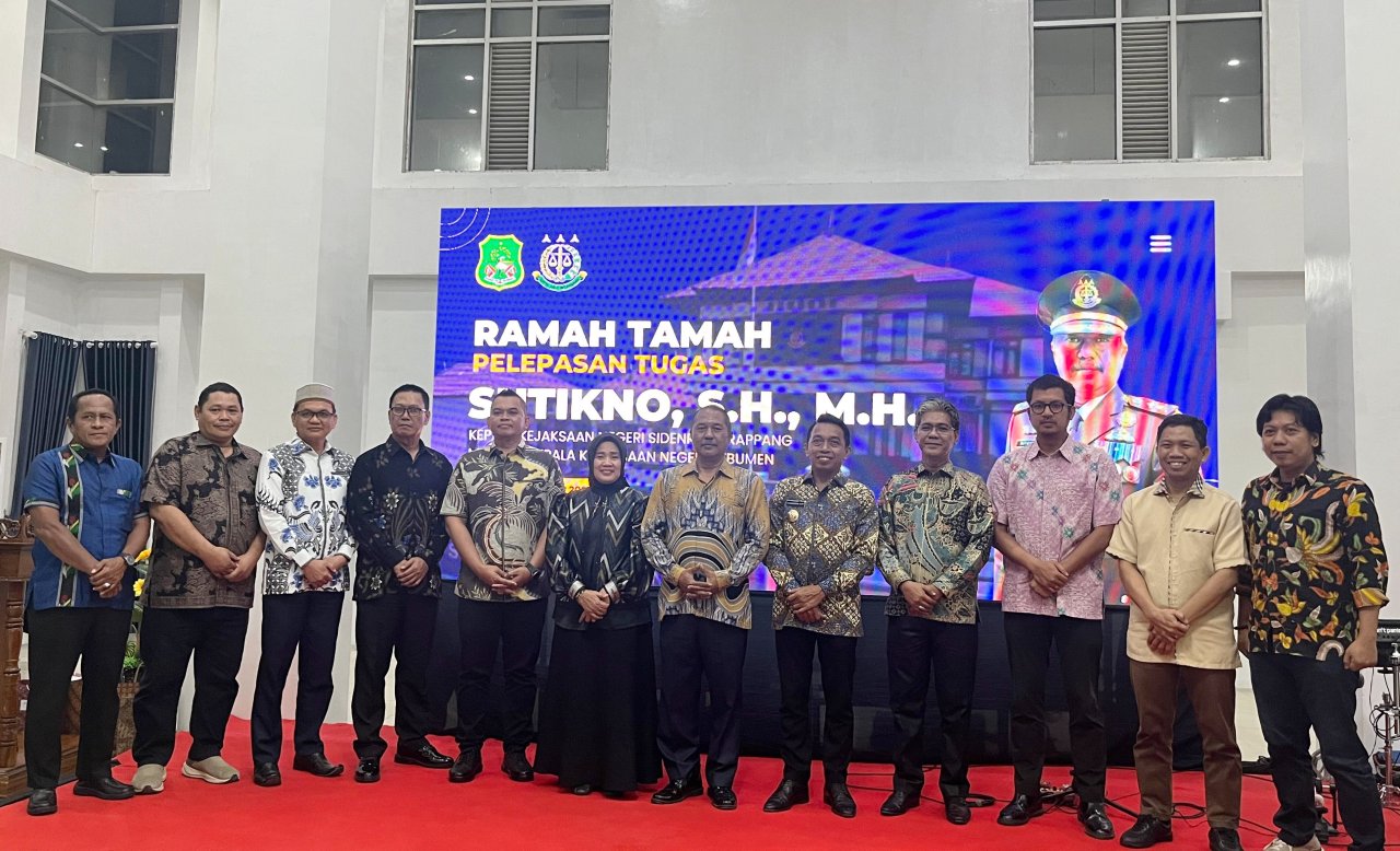 Dilepas dengan Doa dan Apresiasi, Kajari Sutikno Pamit dari Bumi Nene Mallomo