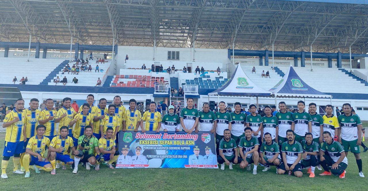 Sepak Bola Satukan Sidrap dan Tojo Una-Una dalam Semangat Kolaborasi