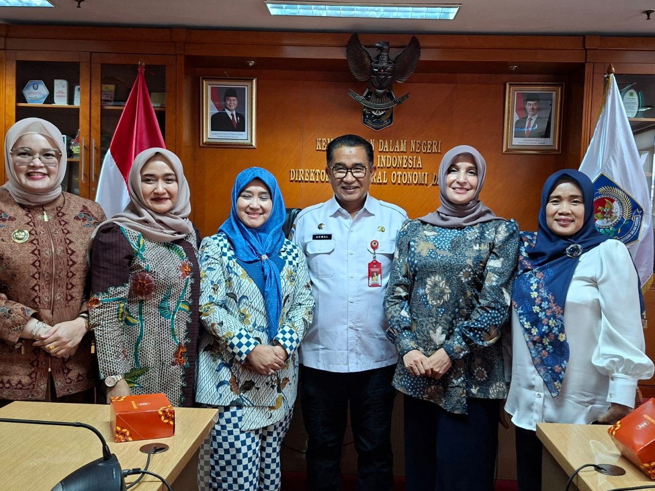 Wabup Sidrap Ikuti Audiensi Aswakada-Kemendagri, Bahas Penguatan Komunikasi Kelembagaan