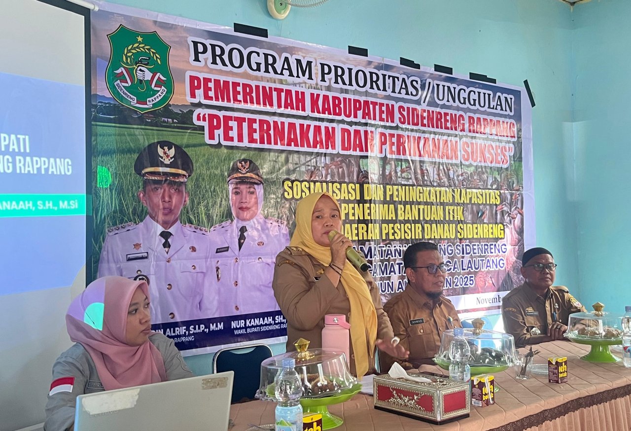 Dukung Peternakan Sukses, Disnakkan Sidrap Gelar Pelatihan Budidaya Itik di Alesalewo