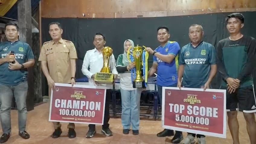Boyong Piala Gubernur, Laskar Ganggawa Disambut Hangat di Rujab Bupati
